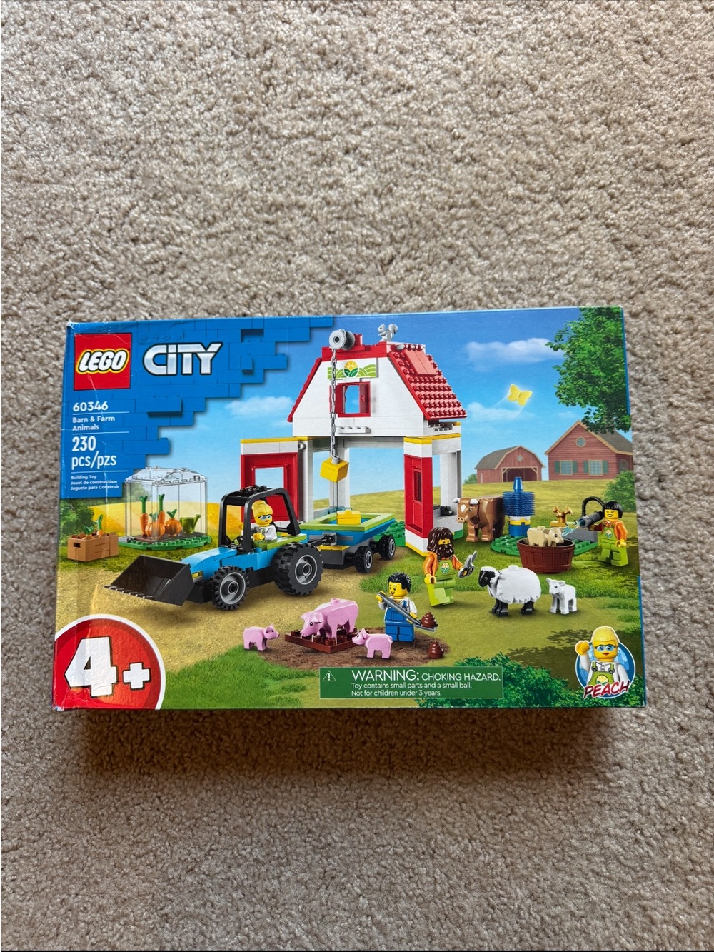 LEGO City 60346 Barn & Farm Animals Set - Retired